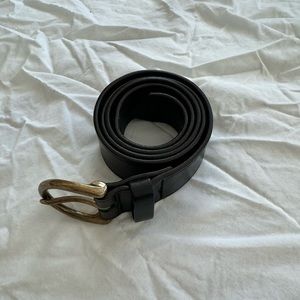 Madewell Women’s Black Belt